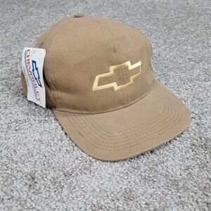 Swingster Chevrolet Men's Baseball Hat Snapback Beige One Size